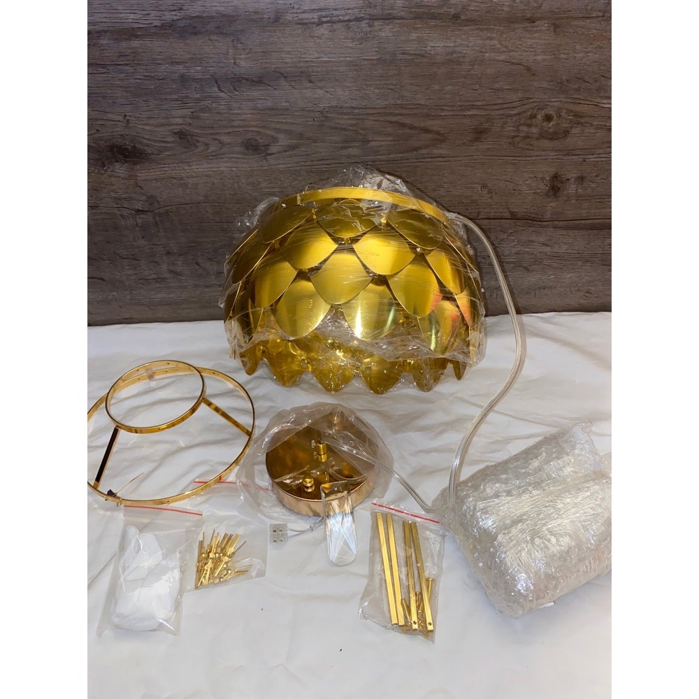 Modern‎ K9 Crystal Chandelier, Gold